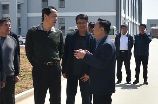 曲阜市委書記劉東波到裕隆集團孔府制藥調(diào)研中藥前處理提取項目建設工作